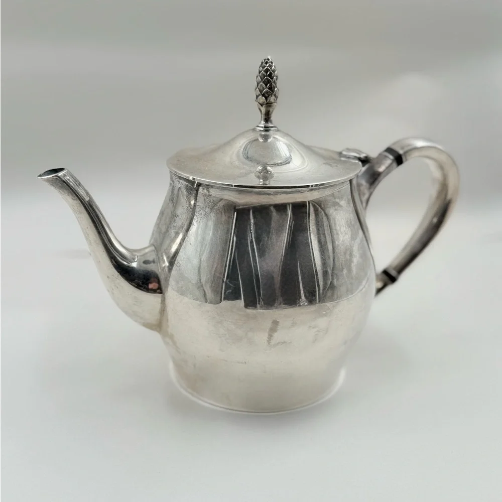 Vintage Gorham Paul Revere Silver-plate Tea Pot YC792
